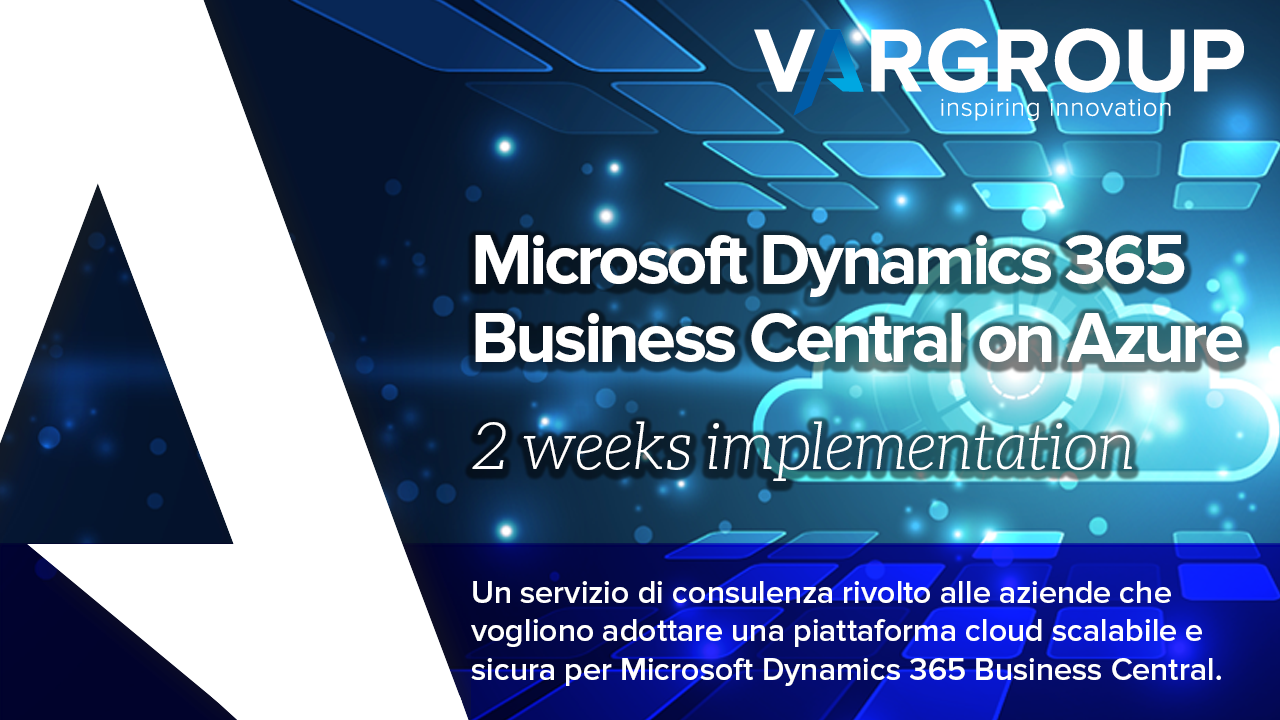 Microsoft Dynamics 365 Business Central on Azure Microsoft Dynamics 365 Business Central on Azure