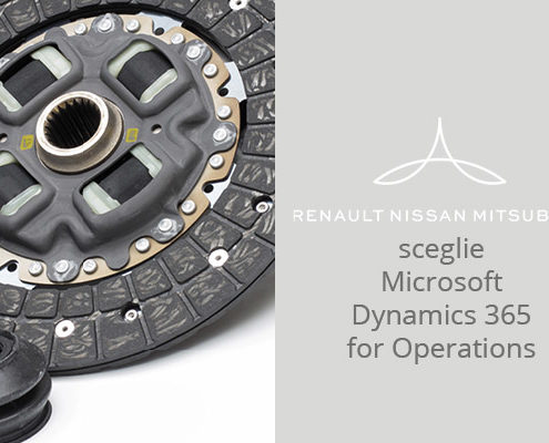 Il gruppo Nissan-Renault-Mitsubishi sceglie Microsoft Dynamics 365 for Operations per la neo acquisita PiVi Ricambi