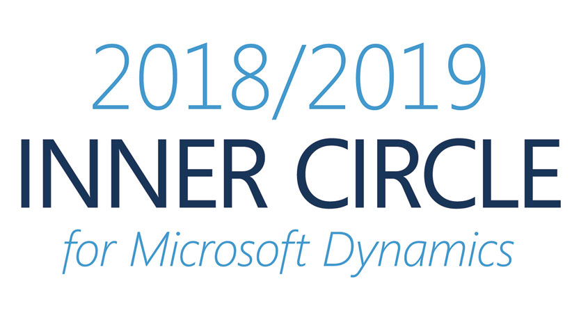 Var Prime confermata tra i membri del 2018/2019 Inner Circle for Microsoft Dynamics, un prestigioso gruppo che include l’1% dei partner Dynamics.