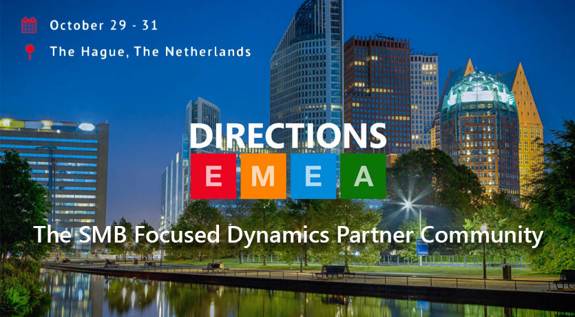 Var Prime partecipa a Directions EMEA, la conferenza indipendente organizzata dei partner per i partner Microsoft Dynamics ERP e CRM del mercato delle PMI.