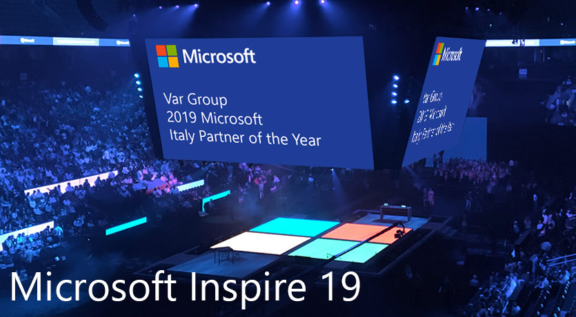 Var Group ha vinto il premio “Microsoft Country Partner of the Year” per l’Italia e verrà premiata ufficialmente durante Microsoft Inspire.