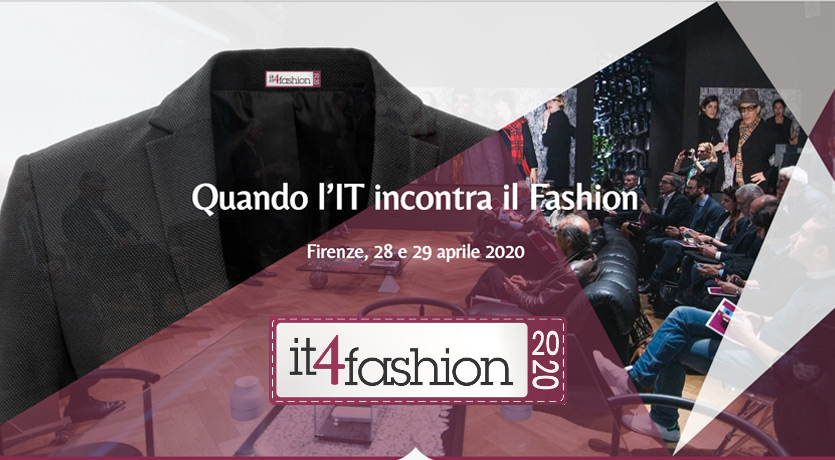 Firenze 28 e 29 aprile. Var Prime e Var Group ti invitano a IT4Fashion, l'appuntamento annuale in cui si incontrano il mondo del fashion e della tecnologia.