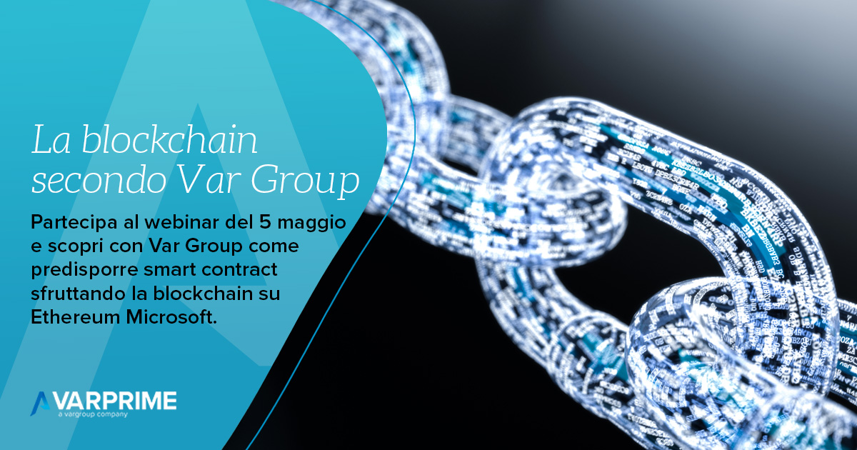 La blockchain secondo Var Group