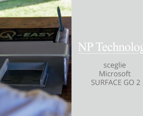 NP Technology sceglie Microsoft Surface Go 2